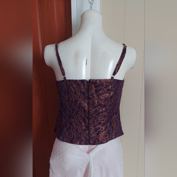 Women Evening 2 pieces Set Satin and Lace Jacket Mother of Bride Jacket Top - Picture 7 of 16